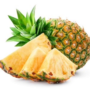 fresh pineapples